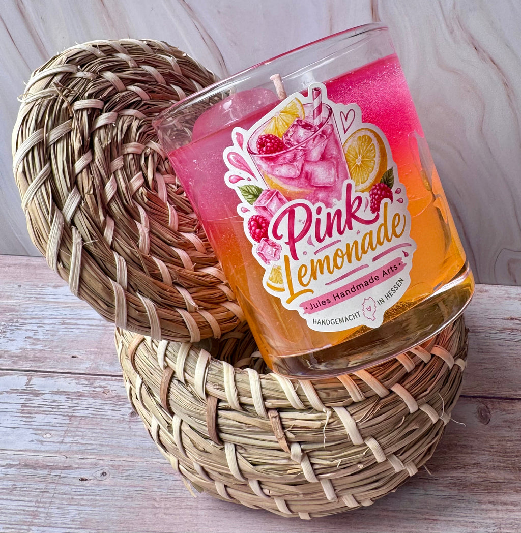 Pink Lemonade Kerze