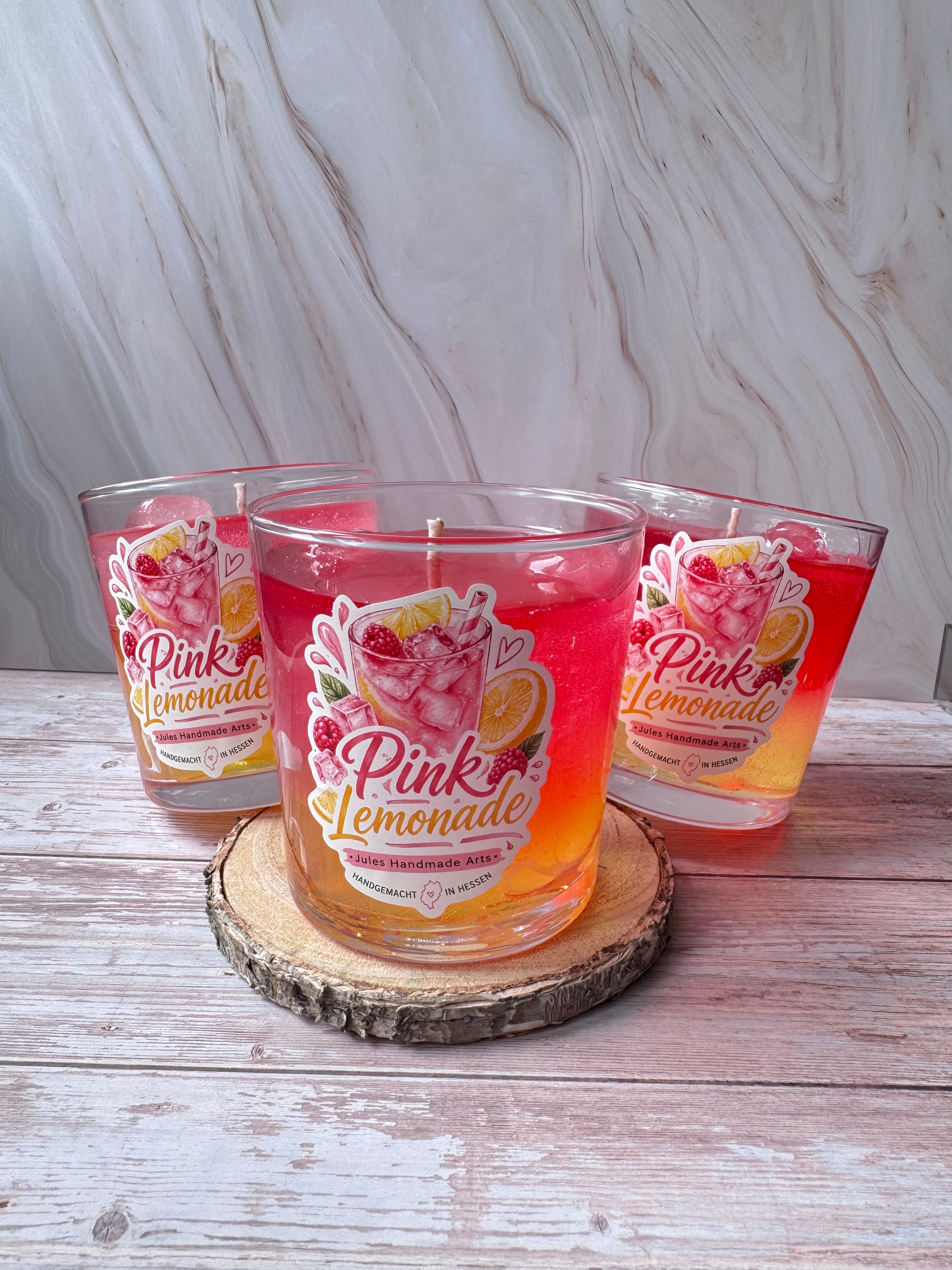 Pink Lemonade Kerze