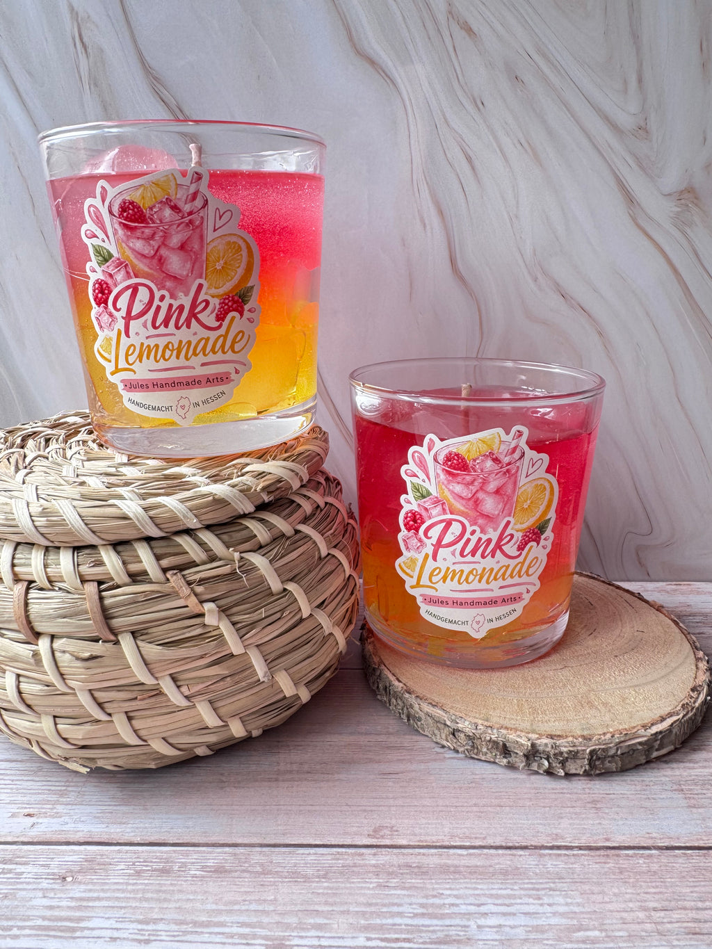 Pink Lemonade Kerze