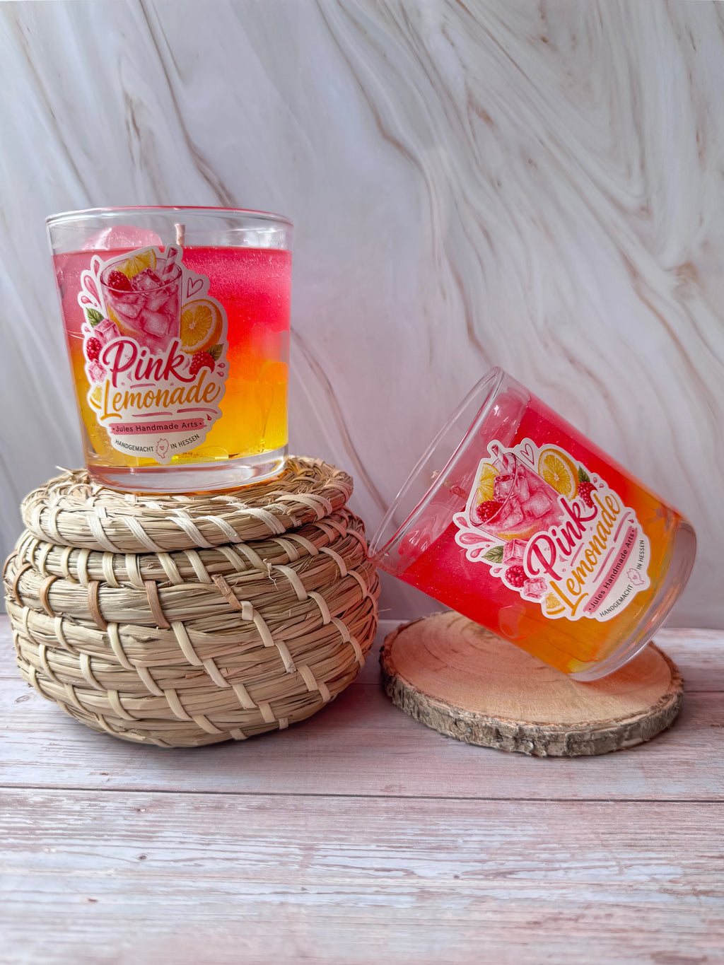 Pink Lemonade Kerze